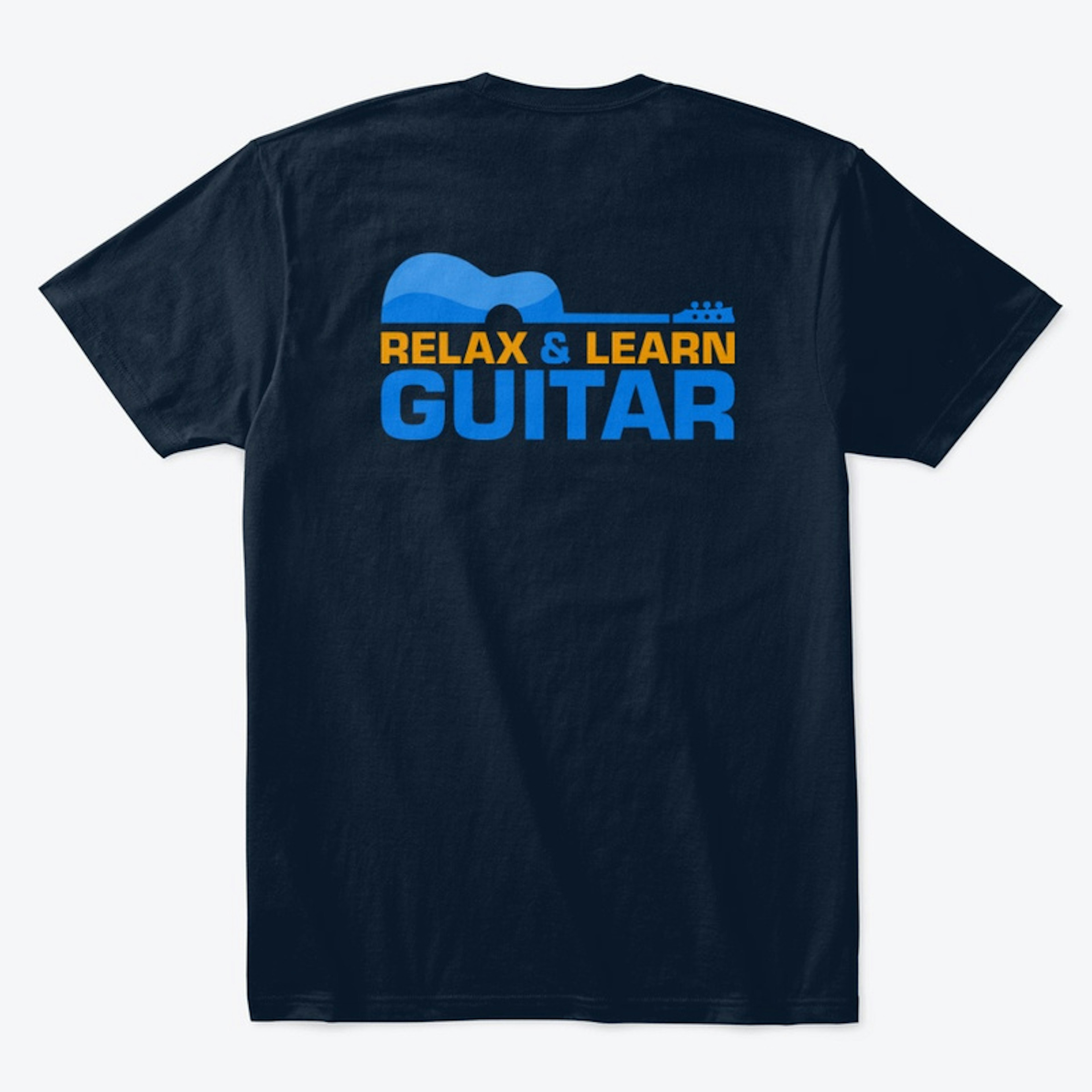 Relax and Learn Guitar - BACK LOGO