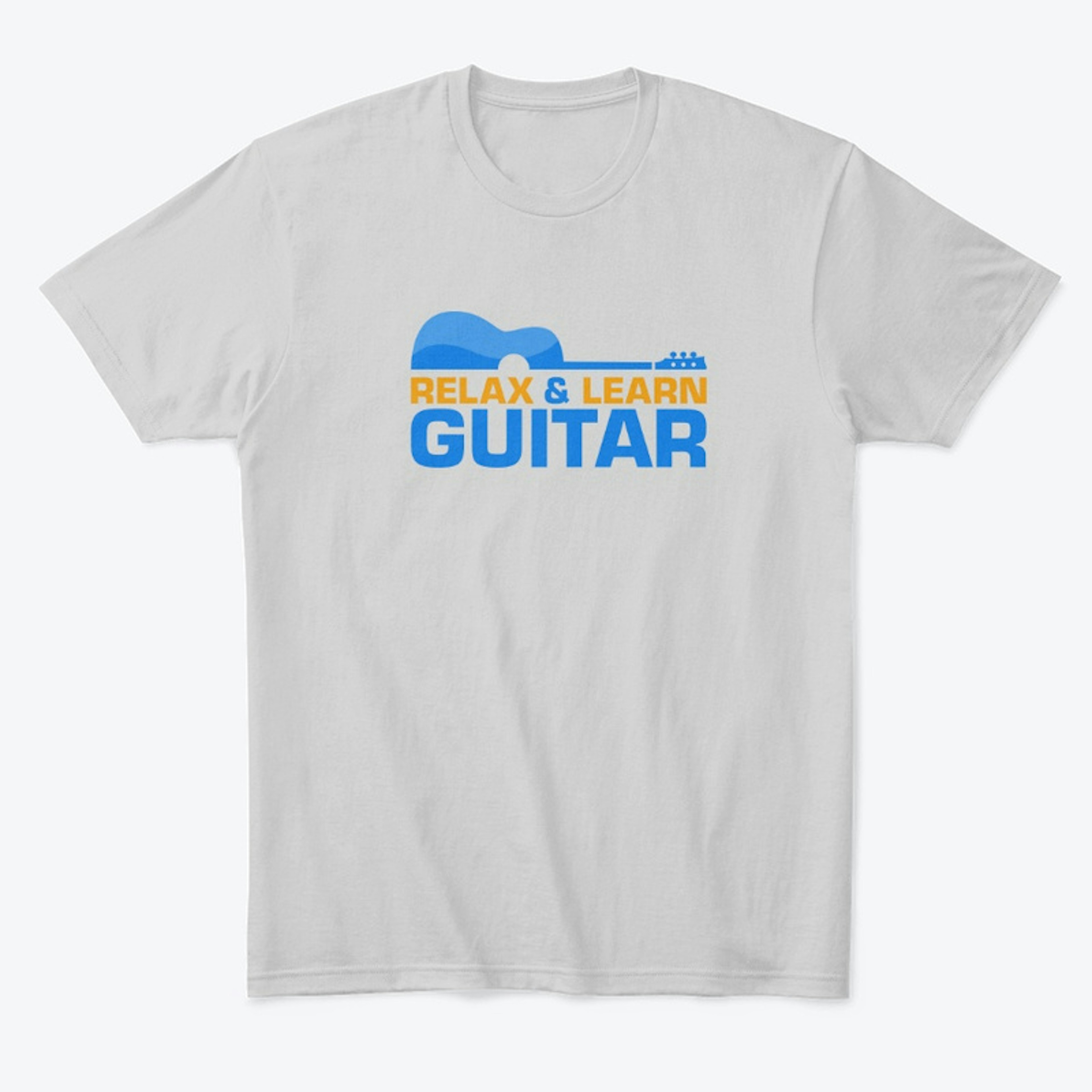 Relax and Learn Guitar - Logo center